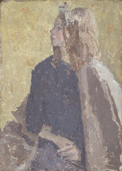 Girl in Profile by Gwendolen Mary John