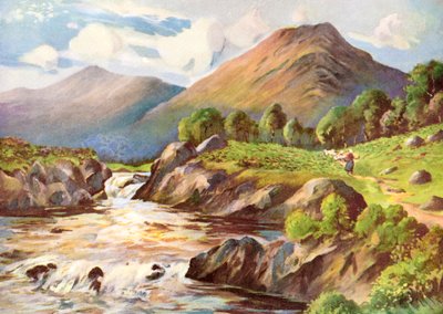 On The River Conan, Ross-Shire by HC Begg