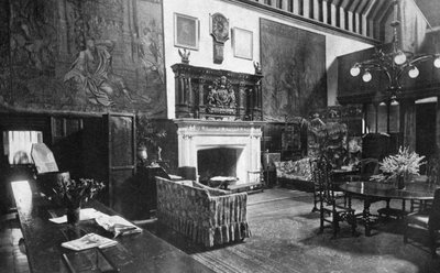 The Great Hall, Bisham Abbey, Berkshire by HN King