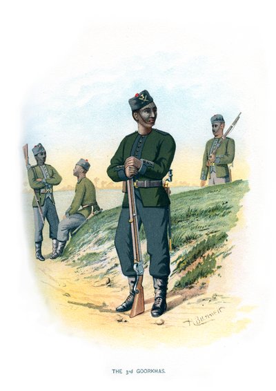 The 3rd Goorkhas by H. Bunnett