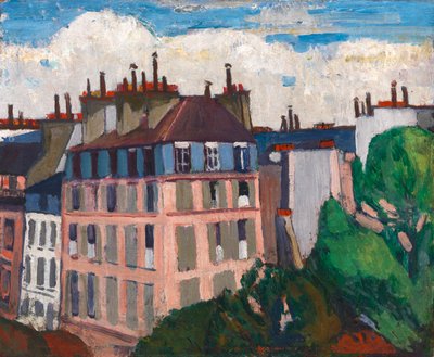 Rooftops, Paris, 1909-1912 by H Lyman Sayen
