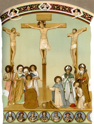 Christ on the Cross by H Moulin