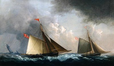 Cutter Yachts Racing by H. Sargeant