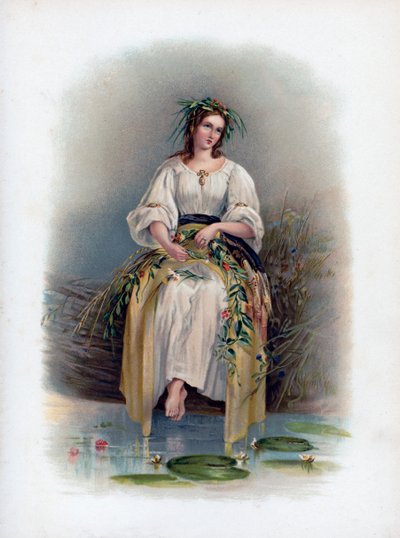 Ophelia by H Saunders