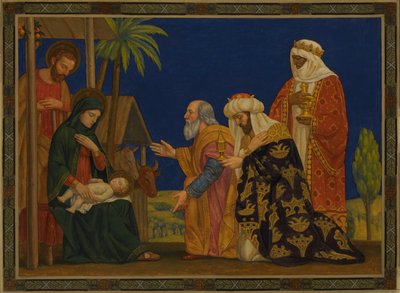 The Magi, ca. 1915 by H. Siddons Mowbray
