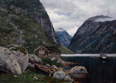 Fjord Landscape by Haakon Kaulum