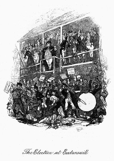 The Pickwick Papers by Hablot Knight Browne