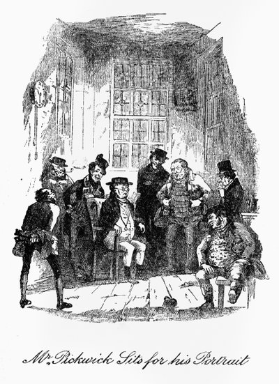 The Pickwick Papers by Hablot Knight Browne