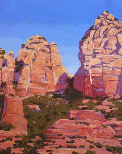A Passage, Sedona, 2024 by Hadley Rampton