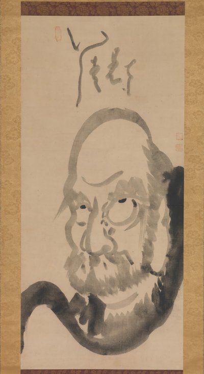 Portrait of Daruma by Hakuin Ekaku