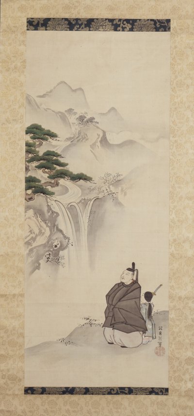 Building Poetry by Hanabusa Itcho