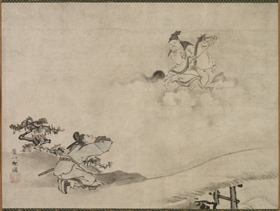 Daoist Immortal by Hanabusa Itcho