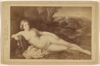 Palma Vecchio: Venus, Dresden Gallery by Hanns Hanfstaengl