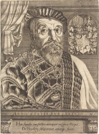 Pancraz von Freyberg Hohenschau by Hanns Lautensack