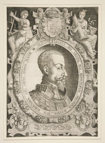 Portrait of Maximilian II (Habsburg) by Hanns Lautensack