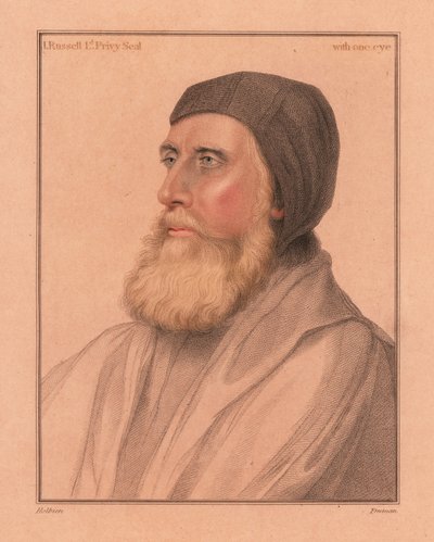 John Russell by Hans (after) Holbein the Younger