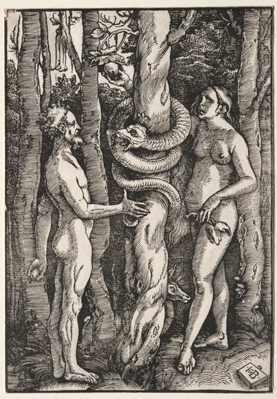 Adam and Eve, c. 1514 by Hans Baldung