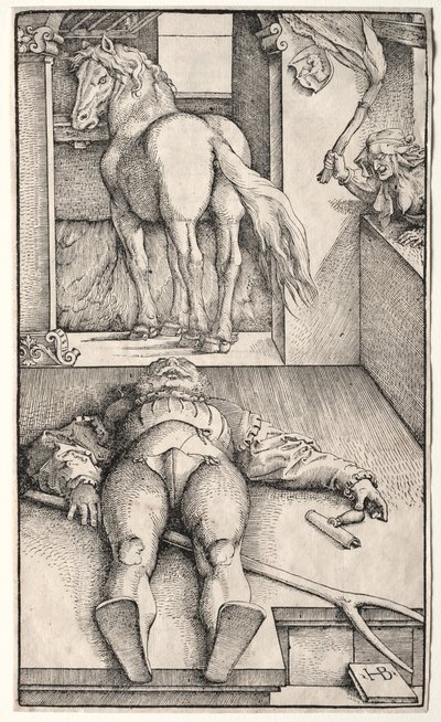 The Bewitched Groom by Hans Baldung
