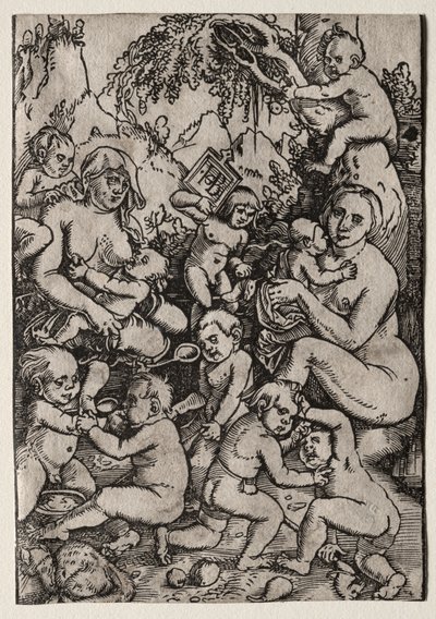 The Two Mothers by Hans Baldung