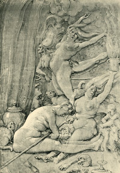 Witches, 1514, 1943 by Hans Baldung