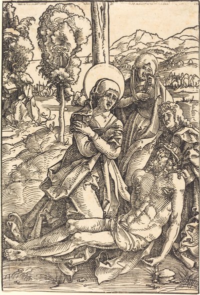 Lamentation for Christ by Hans Baldung Grien