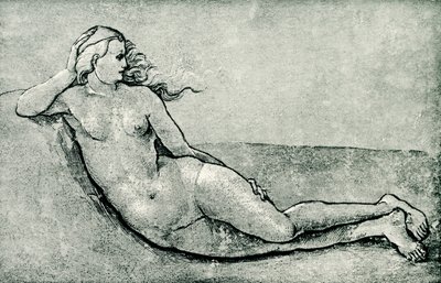 Reclining Nymph by Hans Baldung Grien