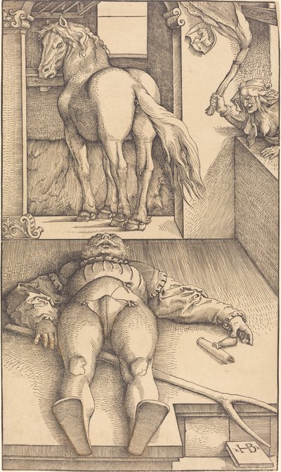 The Bewitched Groom by Hans Baldung Grien