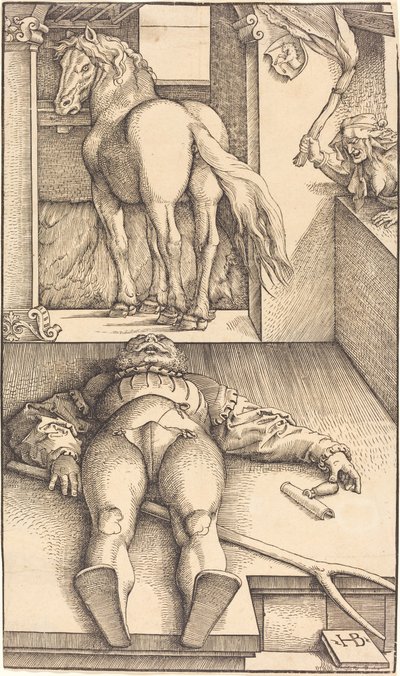 The Bewitched Groom by Hans Baldung Grien