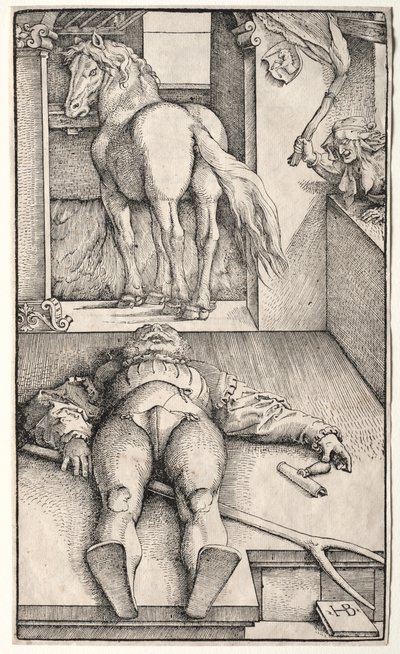 The Bewitched Groom by Hans Baldung Grien