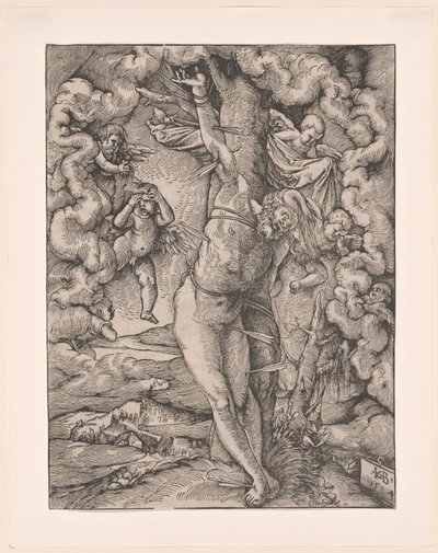 The Large Saint Sebastian by Hans Baldung Grien