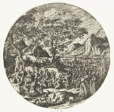 Reconciliation Between Esau and Jacob by Hans Bol