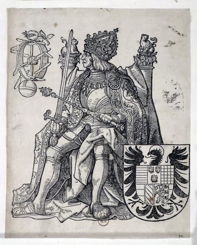 The Emperor Maximilian (c.1509-1512) by Hans Burgkmair
