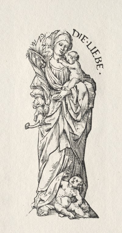 The Seven Virtues: Love by Hans Burgkmair