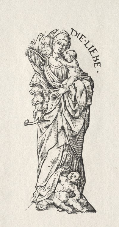 The Seven Virtues: Love by Hans Burgkmair