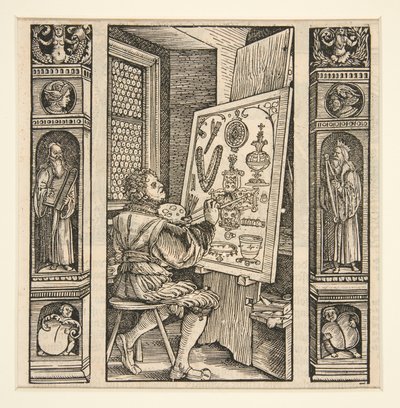 The Jeweler from Petrarch by Hans Burgkmair the Elder