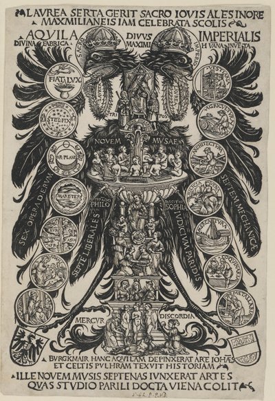 The Allegorical Imperial Eagle by Hans Burgkmair the Elder