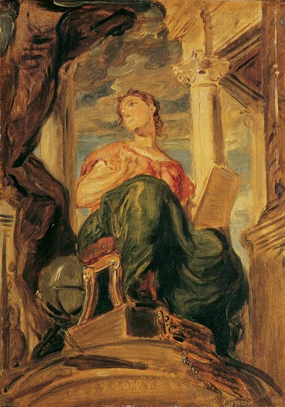 The Muse Clio by Hans Canon