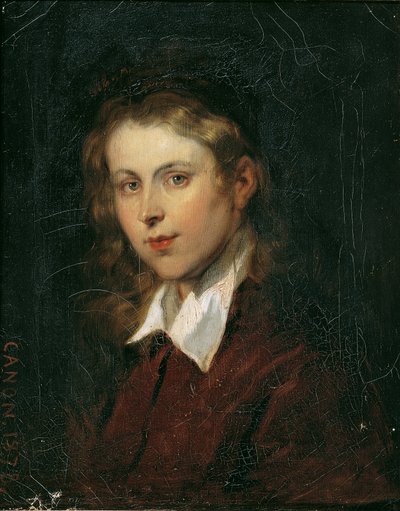 Young Woman with Blonde Hair by Hans Canon
