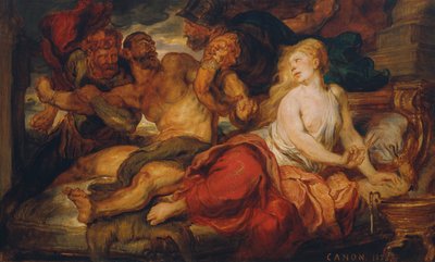 Samson and Delilah by Hans Canon