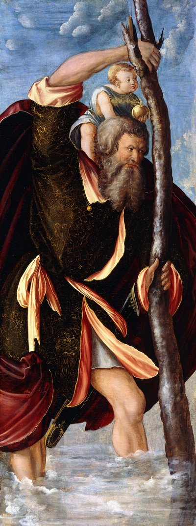 Saint Christopher by Hans Duerer