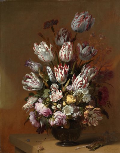 Still Life with Flowers by Hans Gillisz. Bollongier