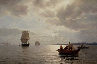 From Oslofjord by Hans Gude