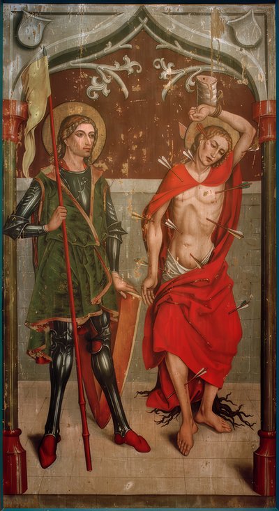 Saints Maurice and Sebastian by Hans Haider