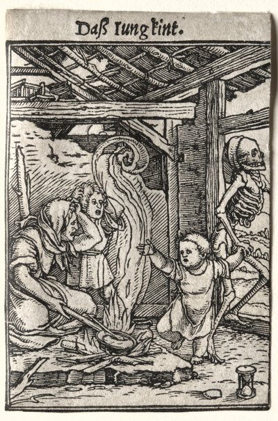 Dance of Death: The Child by Hans Holbein