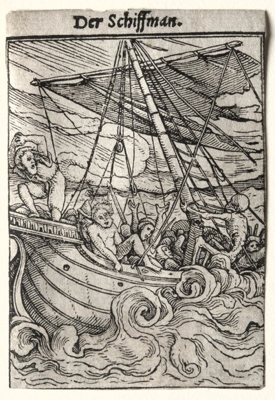 Dance of Death: The Sailor by Hans Holbein