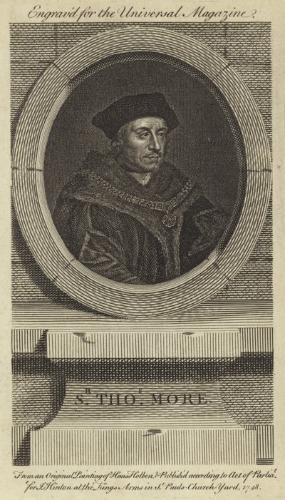 Sir Thomas More by Hans Holbein der Jüngere