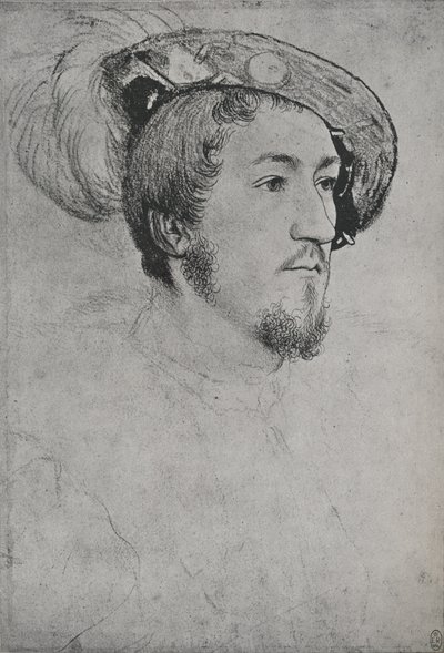 A Gentleman: Unknown by Hans Holbein der Jüngere