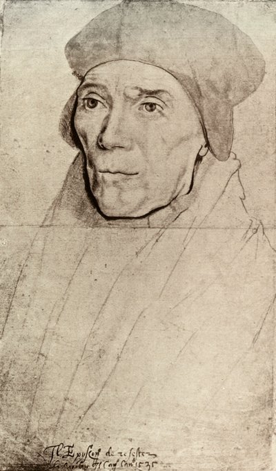 Bishop Fisher by Hans Holbein der Jüngere