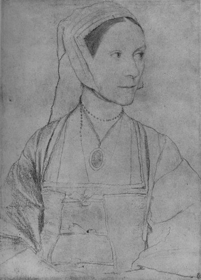 Cecily Heron, 1526-1527 by Hans Holbein der Jüngere