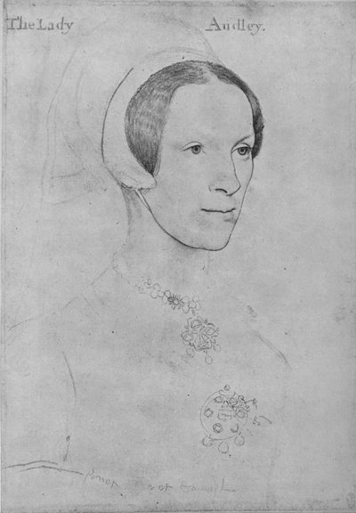 Elizabeth, Lady Audley by Hans Holbein der Jüngere